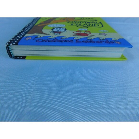 Mr. Puffball Escape from Castaway Island Constance Lombardo Kids Humor Hardcover - Picture 2 of 7